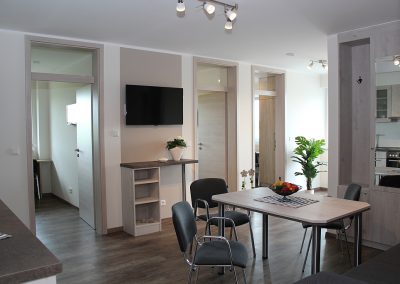 Boardinghouse Kowalski Wohnküche Monteurwohnung www.boardinghouse-kowalski.de Foto GrAbo